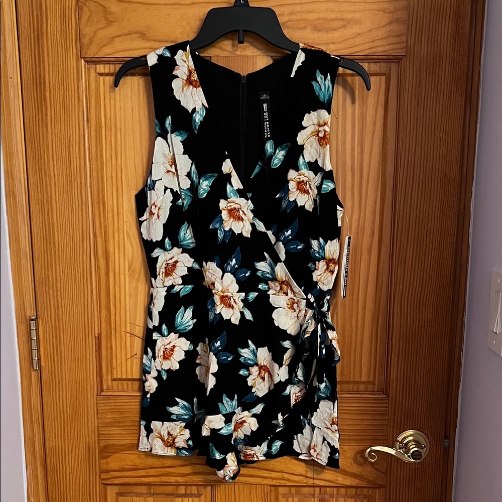 NWT Design Lab Floral Romper